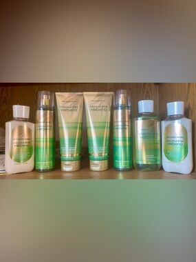 Bath Body Works COCONUT LIME VERBENA Large Mixed Set Mist Cream Lotion NWT